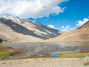 A landscape of Ladhak by Ashok Lavasa.
