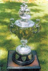 This is the oldest silverpeace in the 4 Kumaon Officers' Mess