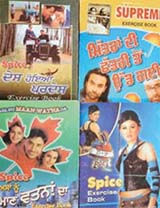 The covers of exercise books which are being supplied to the schoolchildren of border belt in Amritsar district.