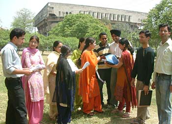 Art of Learning: Students of Guru Nanak Dev University are proud of their alma mater.