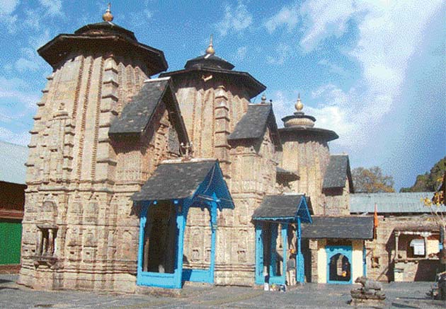 The Lakshmi Narayan temple complex in Chamba
