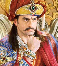 Angad Bedi in a still from Prithviraj Chauhan-Dharti Ka Veer Yoddha