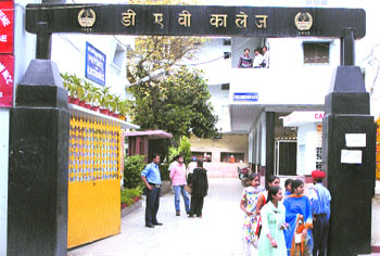 A view of DAV College, Amritsar