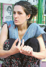 Bridget Hanna, from the US. 