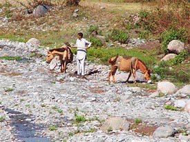 Reckless mining has resulted in soil erosion in many areas