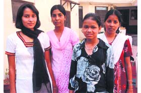 Their home was earlier in the beautiful environs of Assam, but now they are finding their place in the city
