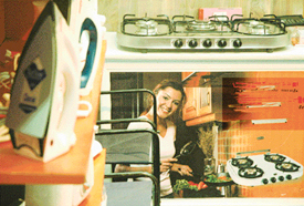 Visitors at the CII expo on Kitchen Concepts,