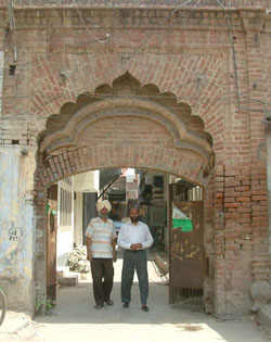 A view of the Bara Makan lane in Islamabad that used to provide sanctuary to revolutionaries before Independence