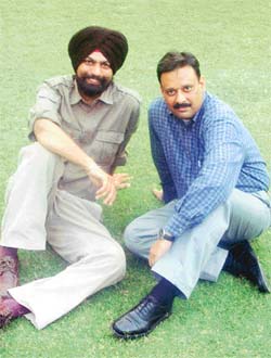 Malkiat Singh and Sandeep Goswami