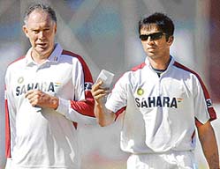 It is important for Greg Chappell and Rahul Dravid to maintain the winning momentum