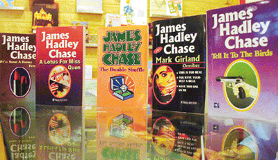 Chases racy tales of murder, intrigue, blackmail and espionage created quite a flutter  from the 1930s to 1980s.
