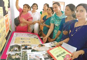 TGT (English) teachers from various regions participating in a 21-day inservice course at Kendriya Vidyalaya-2, 3 BRD AFS, Chandigarh