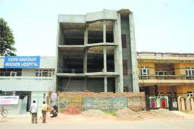 One such building coming up in the Hargobind Nagar area in Phagwara
