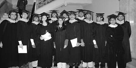 20 Indian students, part of the joint programme between SSN School of Advanced Software Engineering in Chennai and the Carnegie Mellon University in Pittsburg