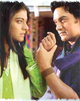 LOVE SAGA: Kajol and Aamir struggling with their emotions