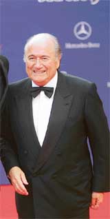 FIFA President Sepp Blatter 