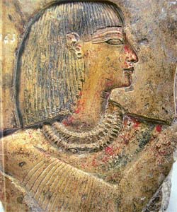 Figure of a noble from the period of Rameses II Egypt, 13th century BC