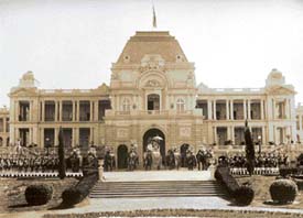 Jagatjit Palace at Kapurthala was modelled on the palace at Versailles, France. The Maharaja called it Elysee Palace