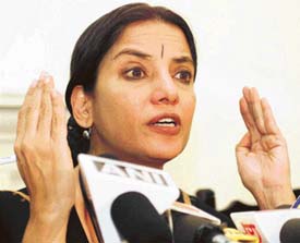 Shabana Azmi works for HIV patients