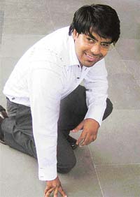Creativity unlimited: Jack of all trades Sanjay Bhatt, tries to be anchorings master.