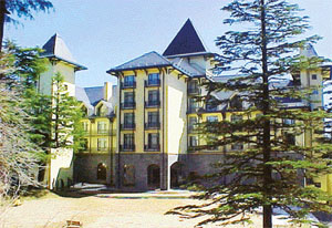 The resurrected Wildflower Hall Resort at Shimla presents an elegant picture.