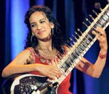 Sitar sensation Anoushka Shankar, daughter of Pandit Ravi Shankar
