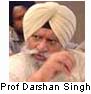 Prof Darshan Singh