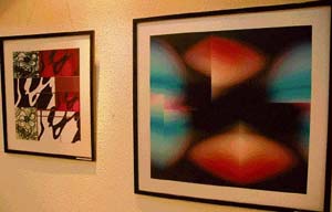 SPLASHES: Digital prints by Monika Grover brighten up ones day at IndusInd Bank Art Gallery
