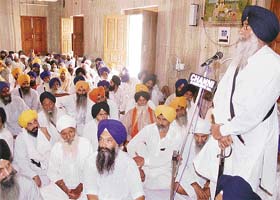 Mr Simranjit Singh Mann addresses a conclave at Amritsar