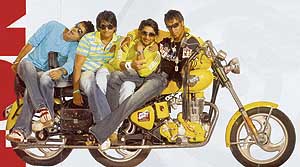 A still from Golmaal