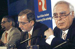 Mr Kapil Sibal, Minister for Science and Technology and Ocean Development, at the inaugural function of the fourth International Conference on Information Science, Technology and Management in Chandigarh on Sunday.