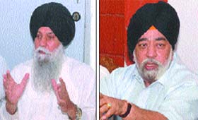 Capt Kanwaljit Singh and Paramjit Singh Sarna