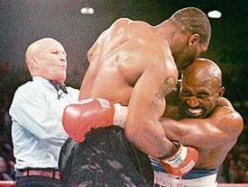 Mike Tyson chewed part of Evander Holyfields right ear during their bout in Las Vegas on June 28, 1997, while Zinedine Zidane head-butted Marco Materazzi during the World Cup final in Berlin on July 9.