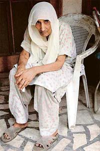 Balbir Kaur, wife of Flt Lt Ujagar Singh (retd), who died at his Sector 34-D, residence in Chandigarh