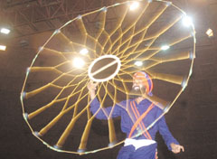 Gatka, Sikh martial art, was at display during a competition organised by the DSGMC in the Capital
