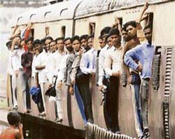 For the common man there is no way out except to keep going with his routine