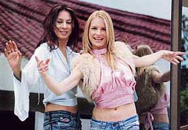 Singing duo 'Nic 'n' Nicole' in Chandigarh on Tuesday