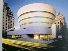The Guggenheim Museum on the Fifth Avenue, New York City