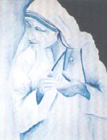 A painting by R.B. Santosh Kumar