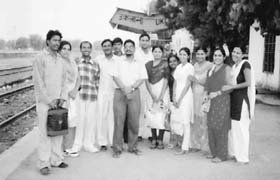 The MARG team, comprising students and a teacher of mass communication at GJU, has adopted a village in Hisar