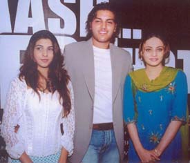 Kumar Sahil with Sneha Ullal