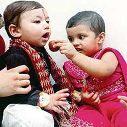 Love transcends age barriers, especially when the occasion is as sacred as Raksha Bandhan