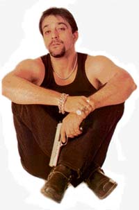 Sanjay Dutt, one of the Mumbai serial bomb-blast suspects, in Kaante