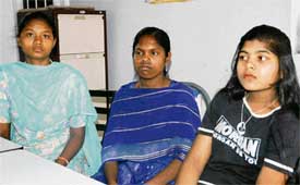 A file photo of domestic workers