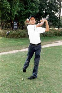 Ashveer Singh Saini started off as a hockey player but is now emerging as an outstanding junior golfer