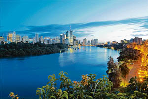 Brisbane is a truly modern and uncongested city