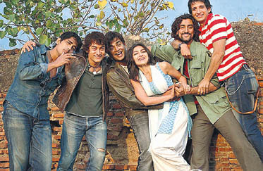 Aamir plays an aimless youth in Rang De...