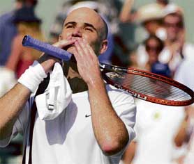 Tennis icon Andre Agassi will make his farewell appearance at the US Open