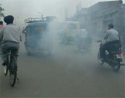 Journey through smoke