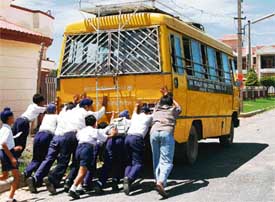 The guidelines for school buses are inadequate